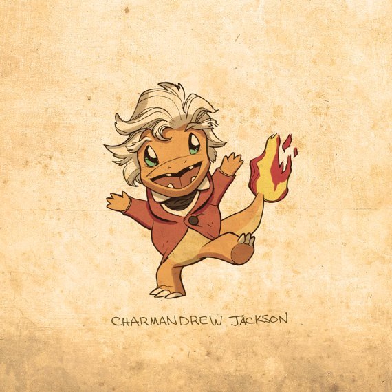 dorkly:  If US Presidents Were Pokemon Artist Brandon Dayton has the perfect gift
