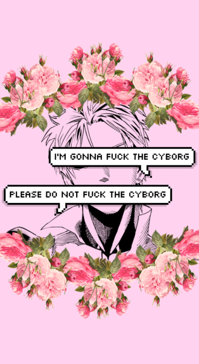 sianisdead:I made a background for myself with Genos on it cus its cute n shit
