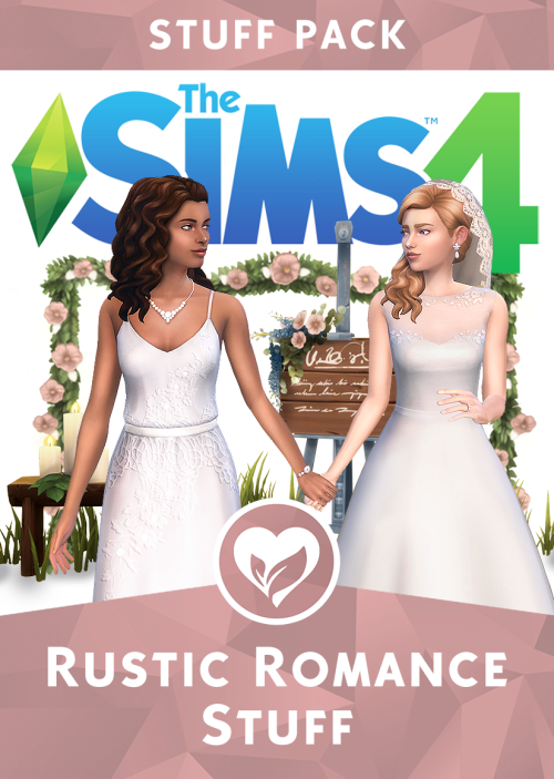 plumbobteasociety:Rustic Romance Stuff for Sims 4 The love child (hah!) of @litttlecakes and @zx-ta,