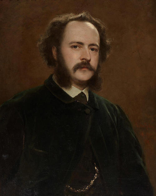 portraituresque:    Self portrait  by Gustav Richter     9
