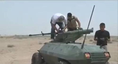 bmashina - Remote-controlled fighting machine Al-Robot (Iraq)What...