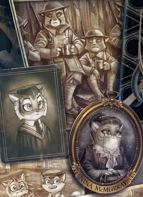 rufftoon: lackadaisycats: I just got around to updating the old Scrapbook artwork with new “ph