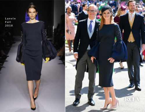 Royal Wedding 20181. Abigail Spencer and Priyanka Chopra in Vivienne Westwood, Philip Treacy hat, Ji