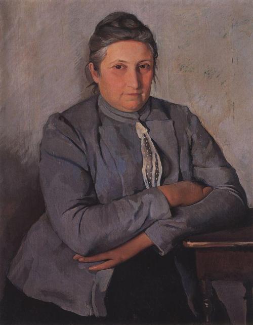 Portrait of N. Lanceray. Mom, 1912, Zinaida Serebriakova