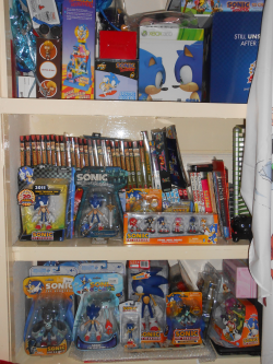 shadesoina:  some of my sonic collection xD