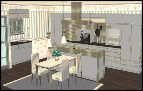 SimsDesignAve Chloe Kitchen Repository Well, everything I could repo without re-mapping got done exc