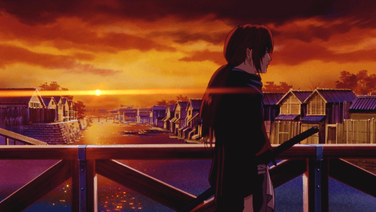 Anime Sunset GIF - Anime Sunset - Discover & Share GIFs