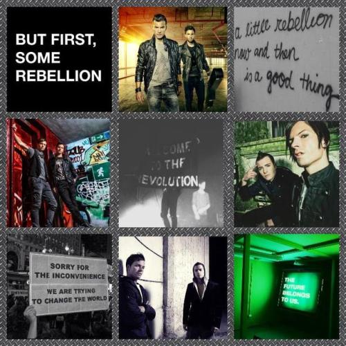 Did Another Moodboard,this Time With The Band Sinplus.