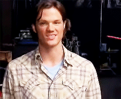 besthunters-deactivated20150506:        Jensen interrupting Jared’s interviews.