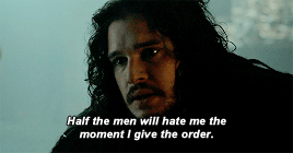 Jon Snow in 5x05, “Kill The Boy”