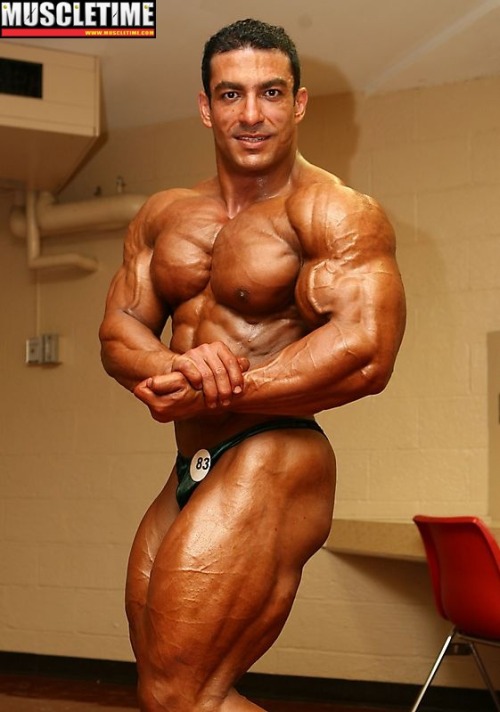 the-swole-strip:  tarek elsetouhi http://the-swole-strip.tumblr.com/  One very handsome, muscular, sexy looking man  Put together just right.