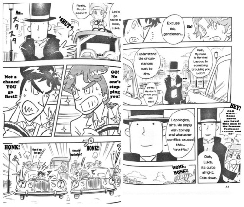 chewyloon: Professor Layton and the Smallest Mystery - Chapter One (Part 1) oh look i’m back w