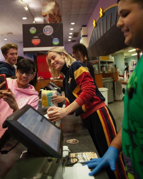 marveledits: @marvel: The ultimate #CaptainMarvel experience! @BrieLarson helped fans get 