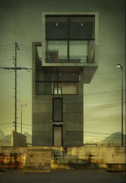rcruzniemiec:  4X4 House from Dawn to Dusk  Hyogo, Japan Architects: Tadao Ando Architect &amp; Associates Project by: 7-t