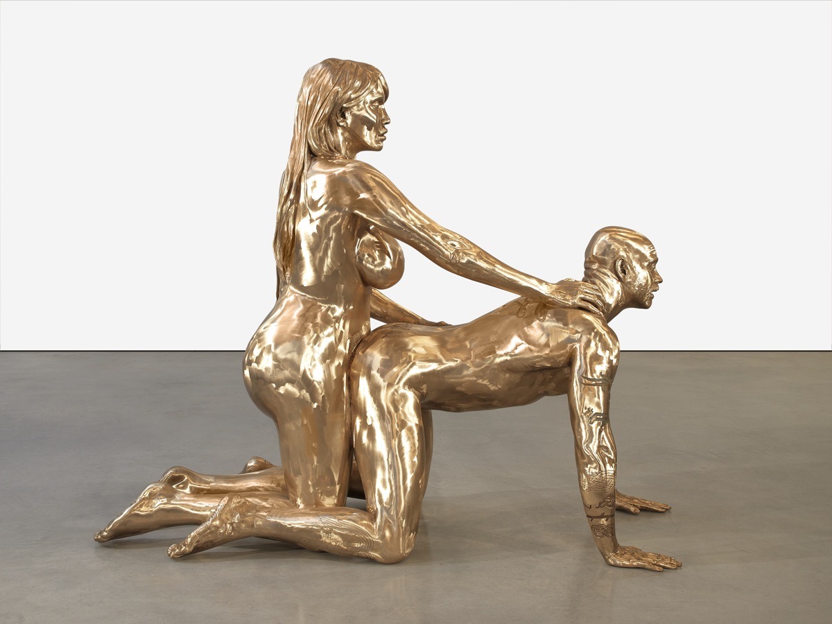 cavetocanvas:  Marc Quinn, Buck and Allanah (Lifesize), 2009 