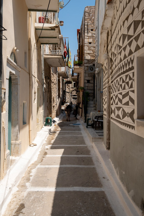 Pyrgi Village, Chios Island, Greece