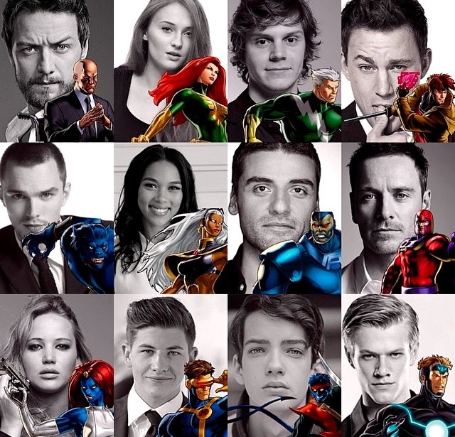 fuckyeahoscarisaac:  X-Men: Apocalypse cast