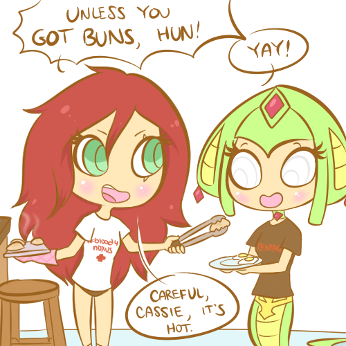 zulidoodles:  [[My friend replaced my entire workout playlist with Anaconda by Nicki Minaj as a prank, but joke’s on him; it inspired me to make this lame comic]]  x3! Cute =p