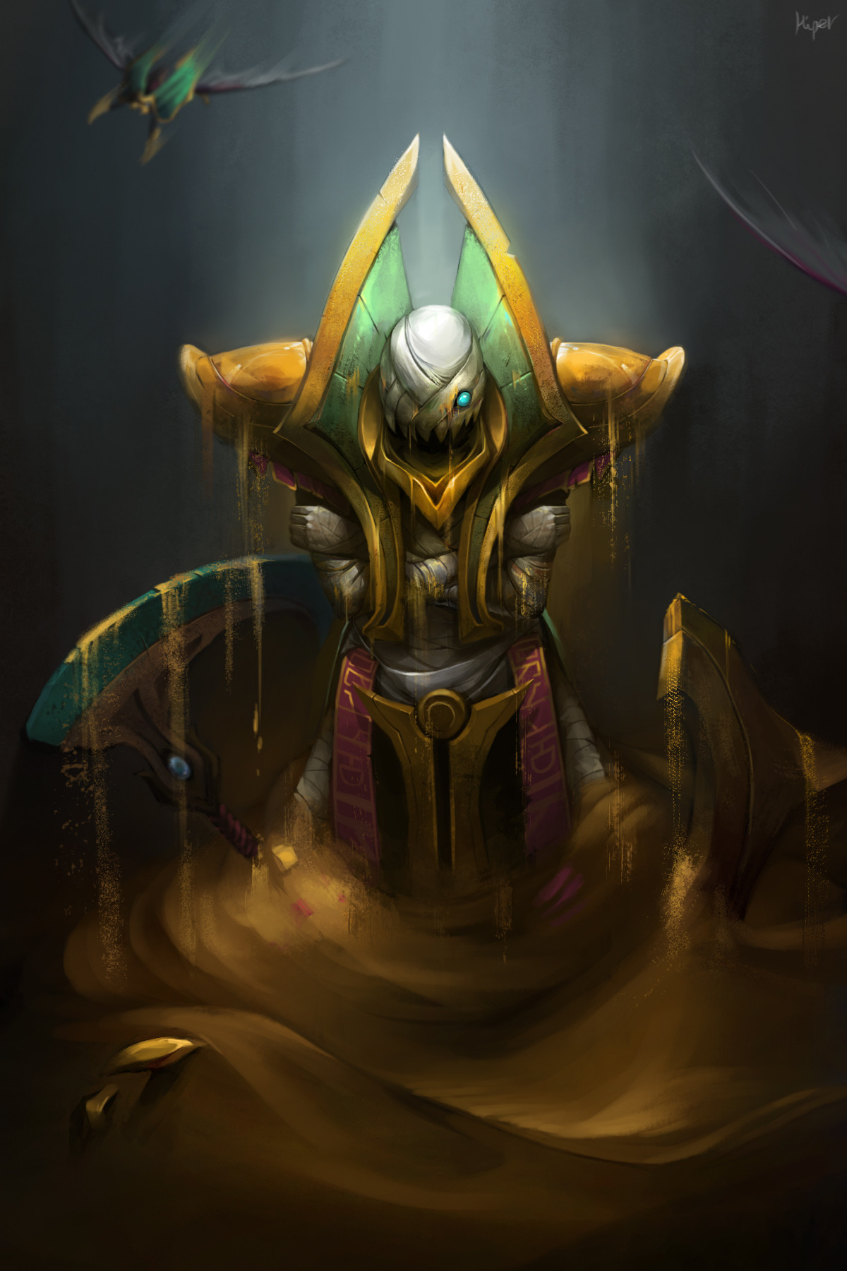 weagueofwegends:  Risen Fiddle Sticks by KORHIPER 