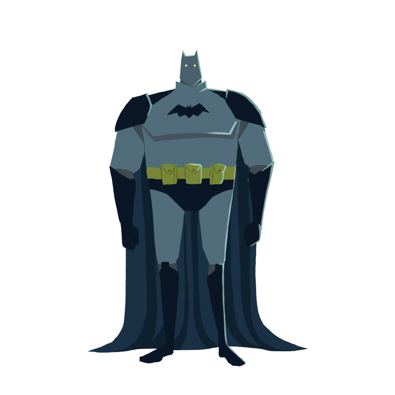 NICOLAS RIX — Batman character design and turnaround