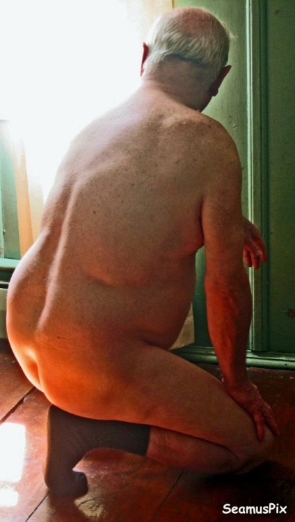 skinnyfatboy: Sexy Grandpa Hot cock