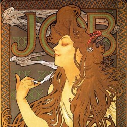 lonequixote:Job by Aphonse Mucha(via Lone