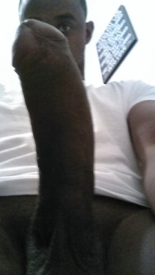 My uncut black dick