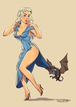 isfuckingfun:  Game of Thrones Pin Up