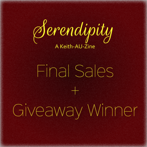 serendipity-zine: Hello all! We had a great run and sold 35 zines! This amount includes bo