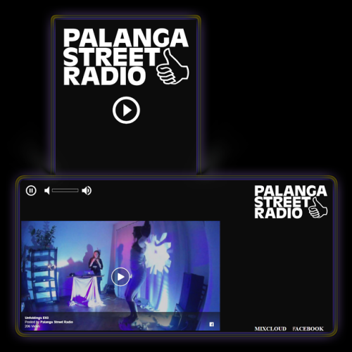  Identity, website & development — Palanga Street Radio — In collab with Ignas & Linas Čekan