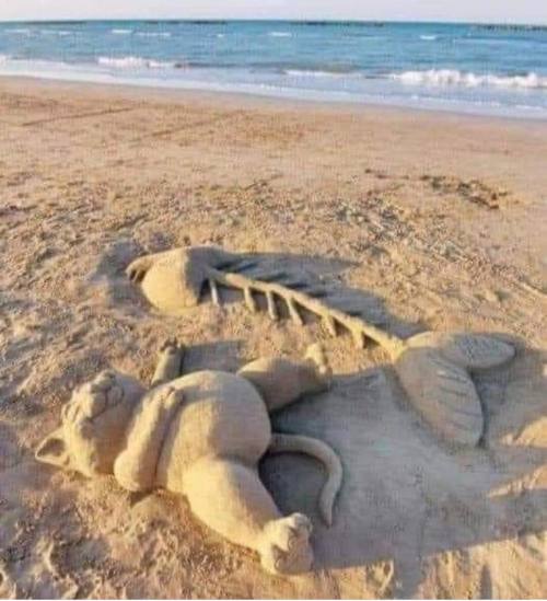 cybergata:Happy sand kitty