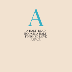 guility:  David Mitchell - ‘A half-read book is a