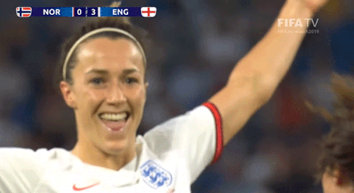 kicktowin:Lucy Bronze bringing back her usual “knock Noway out of the world cup” belterEngland vs No