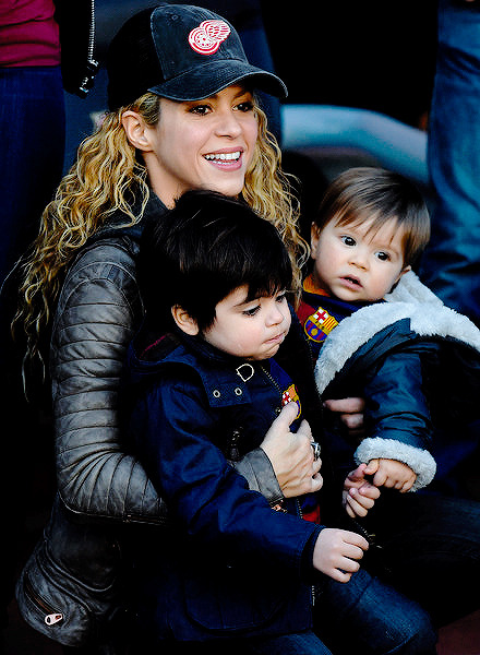 Gerard pique and shakira milan