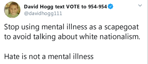 itshardtoactnormal:Hate is a choice. 