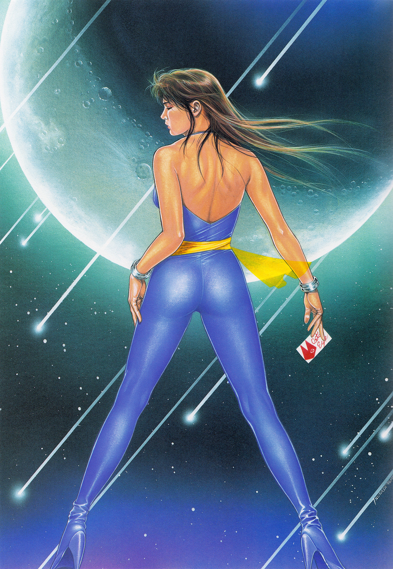 artbookisland:  Scan from “Hojo Tsukasa 20th Anniversary Illustrations”. Click