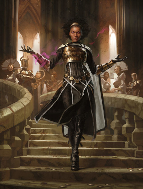 char-portraits:Kaya, Orzhov Usurper / Magic the Gathering by Yongjae ChoiMagic the Gathering : Ravni