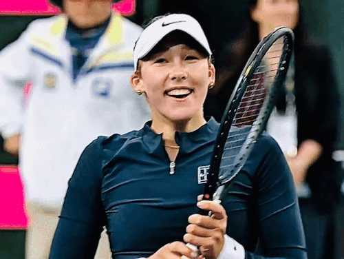 2025 INDIAN WELLS OPEN: MIRRA ANDREEVA Defeats The Defending Champion IGA ŚWIĄTEK, 7-6 (7-1), 1-6,