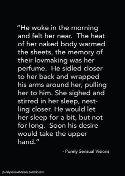 bourbonbabe214:infinitelyhisgirl:it always does ~∞The way every morning should
