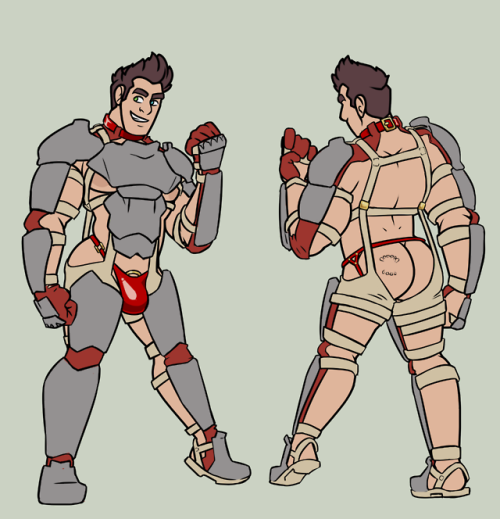 nsfwdeersserts: quick armour design of @solumsolartem ‘s OCs I wanted to put more effort into 