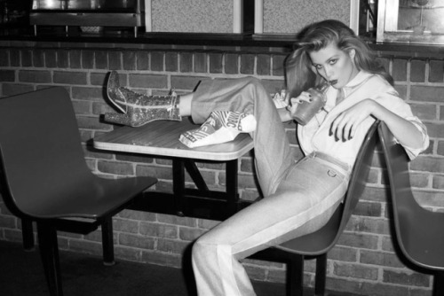 vogue-at-heart: Luna Bijl in “Roller Girl” for Vogue Paris, March 2017 Photographed by Terry Richardson 