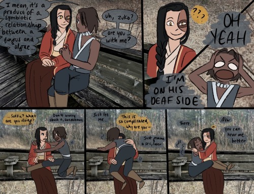 lofty-immeasurable-sky:  zukka week 2021 day 6: Disability- CentricThis comic is