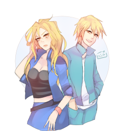 asaminoart:  Mai & Joey for my precious