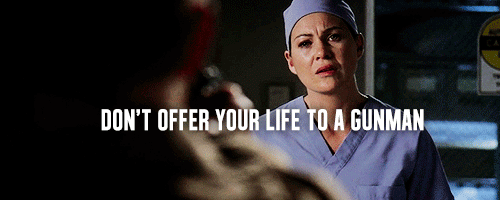 franciscamay-blog:  Cristina’s parting words to Meredith 