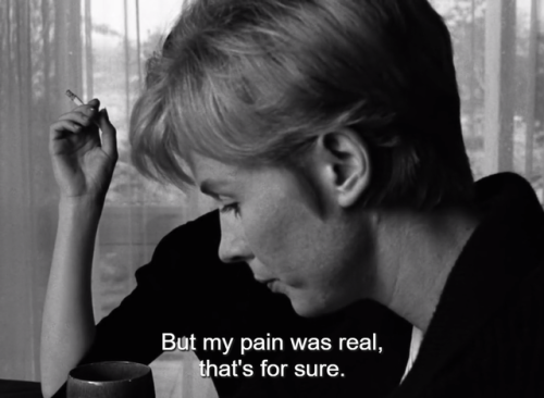  Persona (1966) directed by Ingmar Bergman 