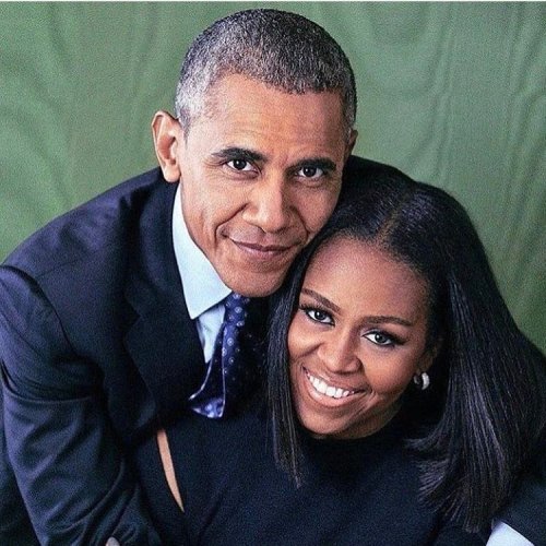 blackbeardedmen: So happy to have been alive during the Obama era! #farewelladdress Black love