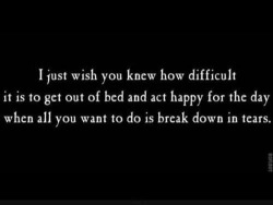 To Young To Be This Sad.