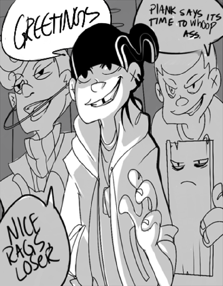 Janie Lee — COMIC COLLAB from Asphyxion's AU Reverse!kevedd~~~...