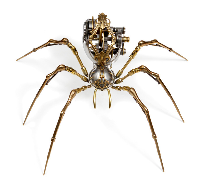 fer1972:  Steampunk Spiders by Christopher Conte