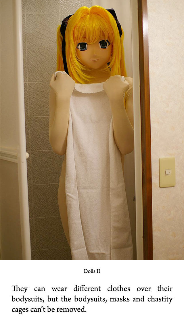 Apparently, wearing cosplay and a mask is a thing in Japan. I mean, outside of perverted